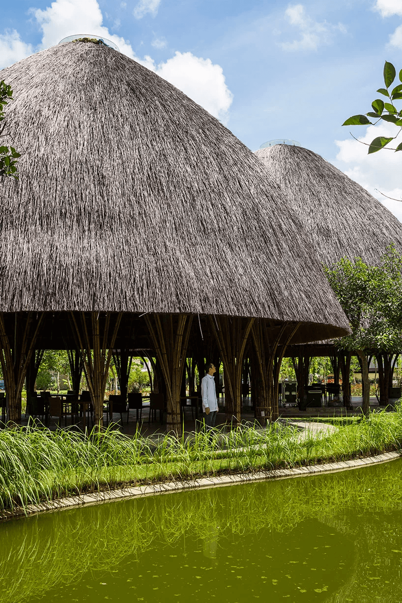 Kiến trúc mái vòm tre độc đáo tại Sơn La